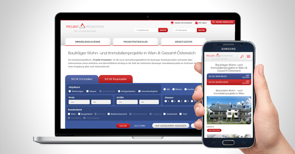 Aktuelle Neubauprojekte in Wien, Wohnbauprojekte direkt vom Bauträger