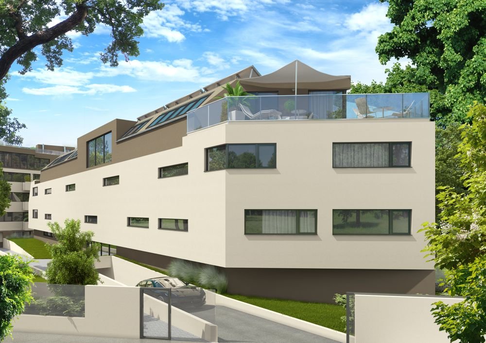 Moderne Neubau Eigentumswohnungen - Wien Hermesstraße 1b