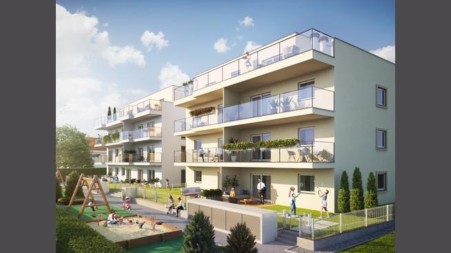 Anlage Wohnungen DONAUSTADT TULLN - Moderne Wohnanlage mit hohem Wohnkomfort 3430 Tulln an der Donau