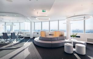 Gewerbe Büro/Praxis Top Modernes Büro im Millennium Tower zu mieten 1200 Wien