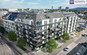 Anlage Wohnung Komplett hofseitig! TOP Neubauprojekt! Ideale Kleinwohnung mit Loggia und Terrasse + Beste Anbindung und Infrastruktur + Garagenplatz optional! Jetzt Vorteile zum Projektstart sichern! 1120 Wien,Meidling