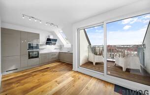 Wohnen Wohnung Dachterrassenwohnung mit Weitblick über Wien | Parkausrichtung | 2 Terrassen (28,6m²) | 2 Gehminuten zur U6 | 9 Min. in den 1. Bezirk 1090 Wien Wohnen Wohnung Dachterrassenwohnung mit Weitblick über Wien | Parkausrichtung | 2 Terrassen (28,6m²) | 2 Gehminuten zur U6 | 9 Min. in den 1. Bezirk 1090 Wien