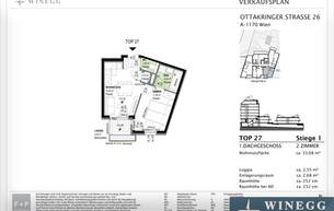Anlage Wohnung Nachhaltiges Wohnen beim Yppenplatz - Moderne 2-Zimmer-Wohnung mit Loggia - Provisionfrei 1170 Wien