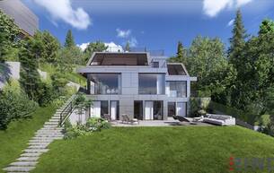 Wohnen Baubewilligte Villa mit viel Platz in Grünruhelage 1140 Wien