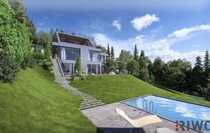 Wohnen Baubewilligte Villa mit viel Platz in Grünruhelage 1140 Wien