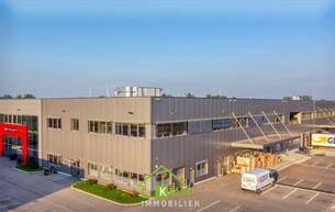 Gewerbe Büro/Praxis Repräsentatives, modernes ca. 265m² Büro mit Kantine und Parkplätzen 3494 Gedersdorf