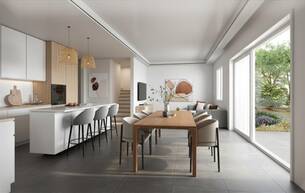 Wohnen Reihen/Doppelhaus Erstbezug! Doppelhaushälften in massiver Holzbauweise 2103 Langenzersdorf