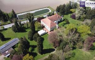 Anlage Häuser Ein Märchenschloss Nähe Wildon-komplett saniert mit prachtvoller ca. 40.000m² Parkanlage - Biomasseheizung! 8410 Wildon