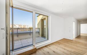 Wohnen Wohnung PROVISIONSFREI! 3-Zimmer-Dachgeschoß mit urbanem Fernblick und Terrasse 2700 Wiener Neustadt