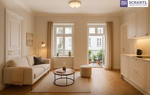 Wohnen Wohnung ++ AUGARTEN-IDYLLE direkt vor der Haustüre ++ Erstbezug nach hochwertiger Sanierung + Balkon + ruhige Innenhoflage 1020 Wien