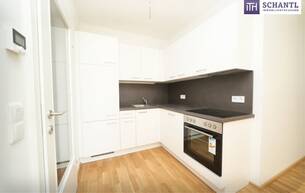 Wohnen Wohnung GROSSARTIG! Lichtdurchflutete 2-Zimmer-Neubauwohnung mit Südwestausrichtung, großzügigem Balkon, exklusiver Tischlerküche und Tiefgaragenplatz! 8401 Kalsdorf bei Graz