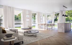 Wohnen Wohnung EXKLUSIVE GARTENWOHNUNG IN HIETZING MIT SALZWASSER-POOL UND SAUNA 1130 Wien