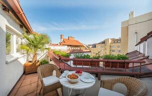 Wohnen Wohnung Sonnige Terrassenwohnung im hofseitigen Dachgeschoß! 1160 Wien