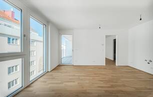 Wohnen Wohnung ERSTBEZUG >> schmucke 2-Zimmer Wohnung im 4. OG mit Balkon >> Alte Donau, Floridsdorfer Spitz 1210 Wien