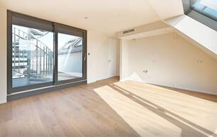 Wohnen Wohnung ESSENZ NO. 1 - Die neue Avantgarde des Wohnens - Traumhafte 3-Zimmer-Wohnung mit Dachterrasse 1050 Wien