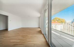 Anlage Wohnung SOFORT EINZIEHEN >> charmante 3-Zimmer Anlegerwohnung mit bodentiefen Fenstern und 2 Balkone >> Top Anbindung 1210 Wien