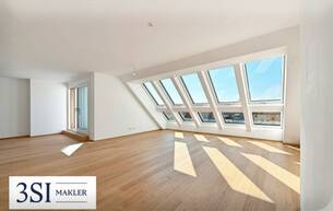 Wohnen Wohnung The Temptation: Einzigartige Dachgeschoßwohnung mit großen Freiflächen 1180 Wien
