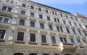 Gewerbe Büro/Praxis Repräsentative Office-Residenz über den Dächern der City: mit Loggia zu mieten 1010 Wien