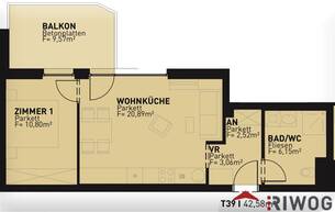 Anlage Wohnung Erstbezug Alte Donau I Fertigstellung 08/26 1210 Wien