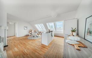 Wohnen Wohnung Dachgeschoss mit Weitblick: Urban. Modern. Exklusiv. 1210 Wien