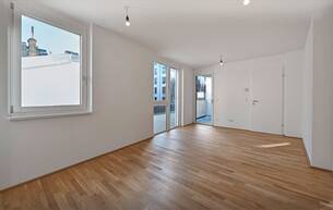 Wohnen Wohnung NEU >> moderne 2-Zimmer Wohnung mit hofseitigem Südwest Balkon >> Nähe Alte Donau, Bahnhof Floridsdorf 1210 Wien