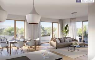 Wohnen Wohnung SPITZE! EIN TRAUMHAFTES PENTHOUSE! EINE GRÜNE OASE! Mehr Raum. Mehr Natur. Mehr Zuhause – exklusive Gartenwohnung in Graz-Liebenau! 8041 Graz,07.Bez.:Liebenau