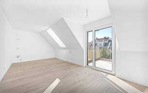 Wohnen Wohnung ZUM VERLIEBEN: EIN DACHGESCHOSS-TRAUM MIT BALKON - ERSTBEZUG! 1170 Wien