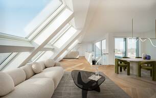 Wohnen Wohnung STOCK IM WEG - Sonnenaufgänge inklusive: Moderne Maisonette mit 2 Terrassen & Wienblick 1130 Wien