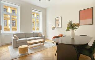 Wohnen Wohnung 3-Zimmer Altbauwohnung mit moderner Einbauküche | Balkonerrichtung inkludiert 1030 Wien