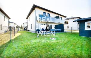 Wohnen Reihen/Doppelhaus @DOPPELHAUSHÄLFTE BEI WIENER NEUSTADT LAND!! ERSTBEZUG!! TRAUMHAUS WARTET AUF SIE!! 360°- 3D Besichtigung!!!@ 2752 Wöllersdorf
