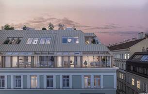Wohnen Wohnung Großzügiger 3-Zimmer Erstbezug mit 7 m² Terrasse und 23 m² Dachterrasse 1040 Wien Wohnen Wohnung Großzügiger 3-Zimmer Erstbezug mit 7 m² Terrasse und 23 m² Dachterrasse 1040 Wien