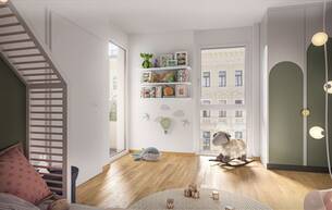 Wohnen Wohnung Nachhaltiges Wohnen beim Yppenplatz - Großzügige Dachgeschosswohnung - 3-Zimmer-Wohntraum 1170 Wien Wohnen Wohnung Nachhaltiges Wohnen beim Yppenplatz - Großzügige Dachgeschosswohnung - 3-Zimmer-Wohntraum 1170 Wien