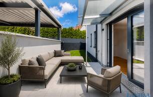 Anlage Reihen/Doppelhaus ++NEU++ Moderne Doppelhaushälfte mit Eigengarten, Terrasse in attraktiver Lage von Stockerau! Hochwertige Ausstattung! 2000 Stockerau