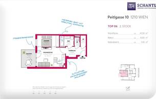 Anlage Wohnung Sorglos investieren: Stilvolle 2-Zimmer-Neubauwohnung mit Wohlfühlfaktor 1210 Wien