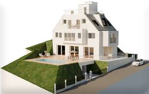 Wohnen Häuser UNIQUE RESIDENCE - Luxusvilla mit Pool und traumhaften Fernblick 1170 Wien