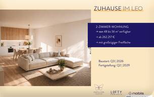 Wohnen Wohnung FÜR ANLEGER // Zuhause IM LEO | Tolle 2 Zimmer Wohnung | Garten & Terrasse | Tiefgarage im Gebäude | Hauptstraße | Sommer 2029 - Top 6 2333 Leopoldsdorf Wohnen Wohnung FÜR ANLEGER // Zuhause IM LEO | Tolle 2 Zimmer Wohnung | Garten & Terrasse | Tiefgarage im Gebäude | Hauptstraße | Sommer 2029 - Top 6 2333 Leopoldsdorf