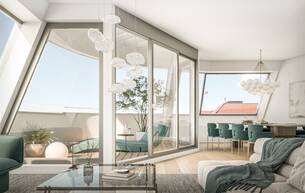 Wohnen Wohnung 152 m² Dachgeschoss-Maisonette mit 3 Terrassen + Dachterrasse | 88 m² Freifläche, 4 Zimmer 1030 Wien Wohnen Wohnung 152 m² Dachgeschoss-Maisonette mit 3 Terrassen + Dachterrasse | 88 m² Freifläche, 4 Zimmer 1030 Wien