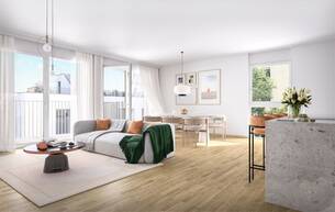 Wohnen Wohnung Nachhaltiges Wohnen beim Yppenplatz - Großzügige Dachgeschosswohnung - 3-Zimmer-Wohntraum 1170 Wien