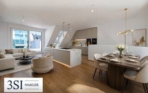 Wohnen Wohnung The Temptation: Exklusive Dachgeschoß-Maisonette mit attraktiven Terrassenflächen in Währing 1180 Wien