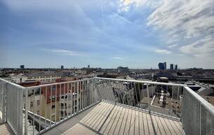 Wohnen Wohnung Exklusive 4-Zimmer-Dachgeschosswohnung mit Panoramablick über Wien 1030 Wien