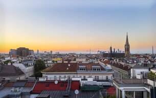 Wohnen Wohnung Private Penthouse Residenz mit Skyline View über Wien nächst Stadtpark, Wien Mitte und Rochusmarkt! 1030 Wien