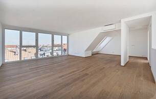 Wohnen Wohnung DG - JUWEL AUF ZWEI EBENEN >> lichtdurchflutete Duplex-Terrassenwohnung mit hervorragender Anbindung >> U4 / U6 1120 Wien