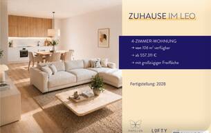 Wohnen Wohnung FÜR ANLEGER // Zuhause IM LEO | Tolle 2 Zimmer Wohnung | Garten & Terrasse | Tiefgarage im Gebäude | Hauptstraße | Ende 2028 - Top 6 2333 Leopoldsdorf