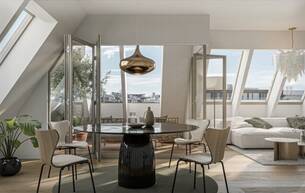Wohnen Wohnung 3-Zimmer Erstbezug mit 14 m² Loggia und 39 m² Dachterrasse, direkt am Naschmarkt 1040 Wien Wohnen Wohnung 3-Zimmer Erstbezug mit 14 m² Loggia und 39 m² Dachterrasse, direkt am Naschmarkt 1040 Wien