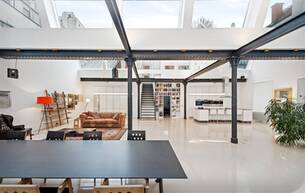 Wohnen Wohnung Urban Living Deluxe - 5-Zimmer Atelierwohnung im New York Loft-Stil mit Weinkeller, Terrasse & Garage 1060 Wien