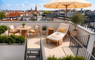Wohnen Wohnung Wohnen über den Dächern Wiens – Exklusives Penthouse mit traumhafter Aussicht & Dachterrasse, nächst Stadtpark, Wien Mitte und Rochusmarkt 1030 Wien