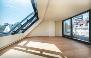 Wohnen Wohnung ESSENZ NO. 1 - Die neue Avantgarde des Wohnens - Traumhafte 3-Zimmer-Wohnung mit Dachterrasse 1050 Wien