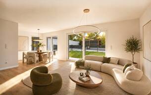 Anlage Reihen/Doppelhaus ++NEU++ Exklusives Wohnen auf drei Ebenen in Baden – 5 Zimmer, Eigengarten! Moderne Doppelhaushälfte in zentraler Ruhelage 2500 Baden