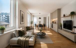 Wohnen Wohnung HELLEANLAGE >> bodentiefe Fenster in heller 2-Zimmer Wohnung >> ERSTBEZUG in perfekter Lage 1210 Wien