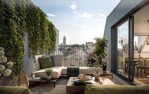 Wohnen Wohnung Am Spitz 5 – Hochwertige 4-Zimmer-Wohnung mit Klimaanlage & Top-Anbindung 1210 Wien